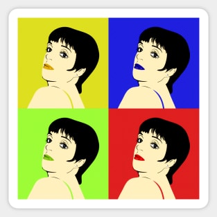 Liza Minnelli Color Pop Sticker